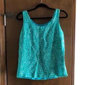 Doncaster Silk Pattern Tank